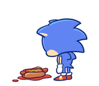 Sonic -Easy to Use Stickers-