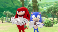 SB S1E10 Knuckles Sonic react