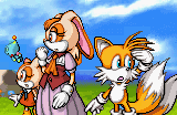 Sonic Advance 2 ending, Vanilla, Cream, and Tails