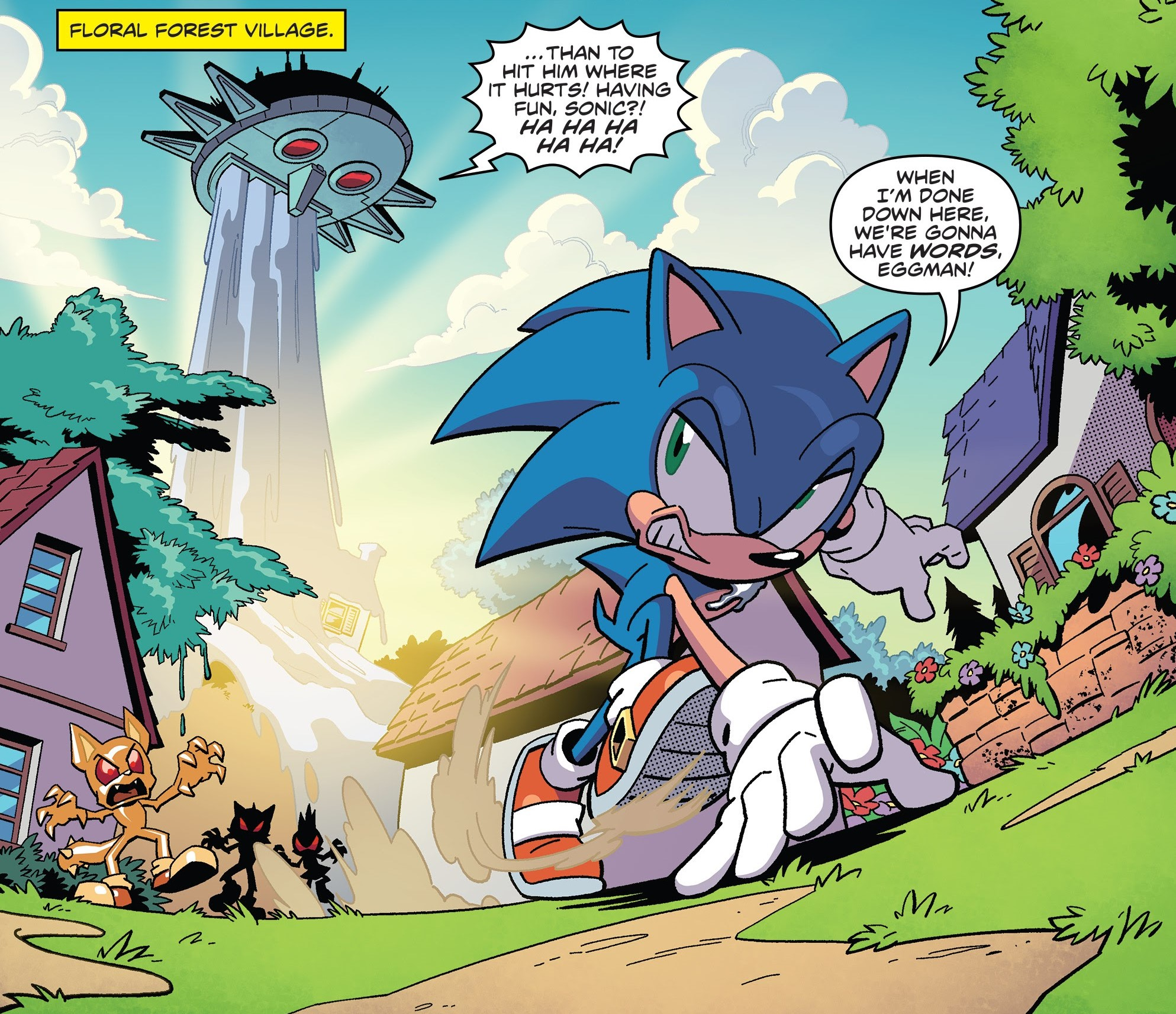 Sonic: Scrapnik Island #3 Preview Pages & Release Date - Grabber Zone