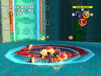 Team Dark's Wide Power Attack, the Omega Arm.