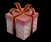 The present's model.