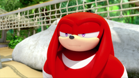 SB S1E19 Knuckles annoyed