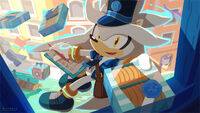 March 2023 - Silver the Hedgehog in Soleanna Castle Town "I’ve got something for you!"