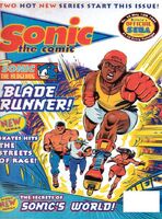 Sonic the Comic #25 (May 1994). Art by Peter Richardson.