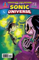 Sonic Universe #12 (January 2010). Art by Tracy Yardley.