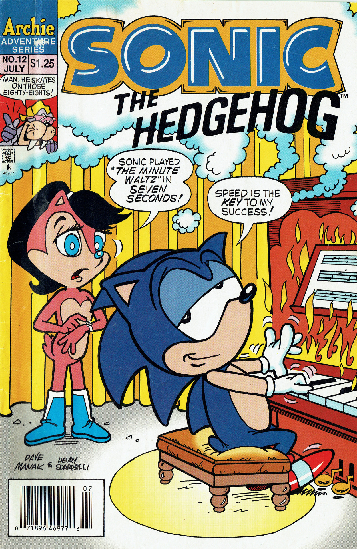 STH #284 - Preview Page 3, Archie Sonic Comics