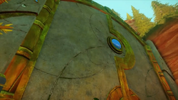 One of the gates unlocked by the Crystal Locks.