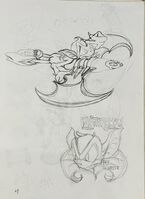 Concept art by Satoshi Okano.