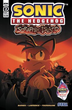 Sonic the Hedgehog IDW: Scrapnik Island #2 - Alternate Covers & Info Reveal  - Comics - Sonic Stadium