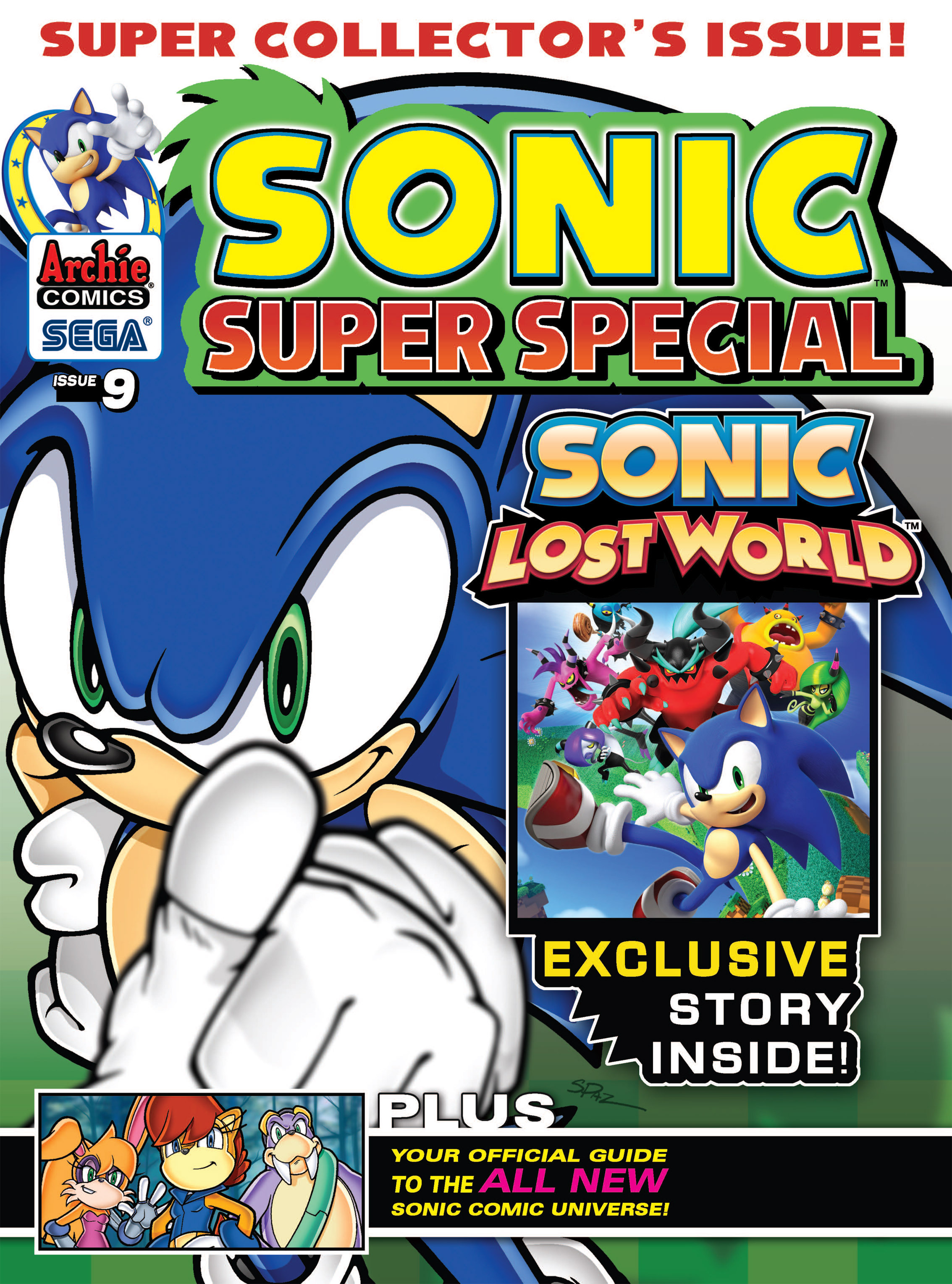 Super Comics: Sonic the Hedgehog (IDW) – #9 – The Reviewers Unite