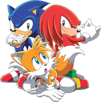 Sonic, Tails and Knuckles