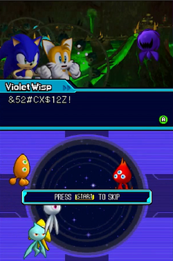 Sonic Colors: Rise of the Wisps - WikiPadia — The Official D-Pad Wiki