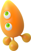 Orange Wisp - Sonic Colors Artwork - (1)