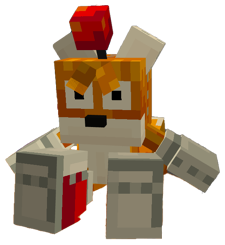 Tails Doll, from Minecraft.