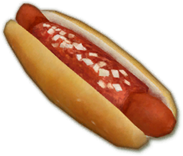 Hot dog dinners for 4 string electric bass top