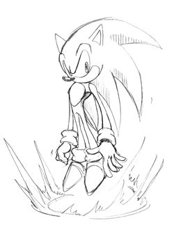 Sonic Art Resources — sonichedgeblog: An unused Super Sonic sprite