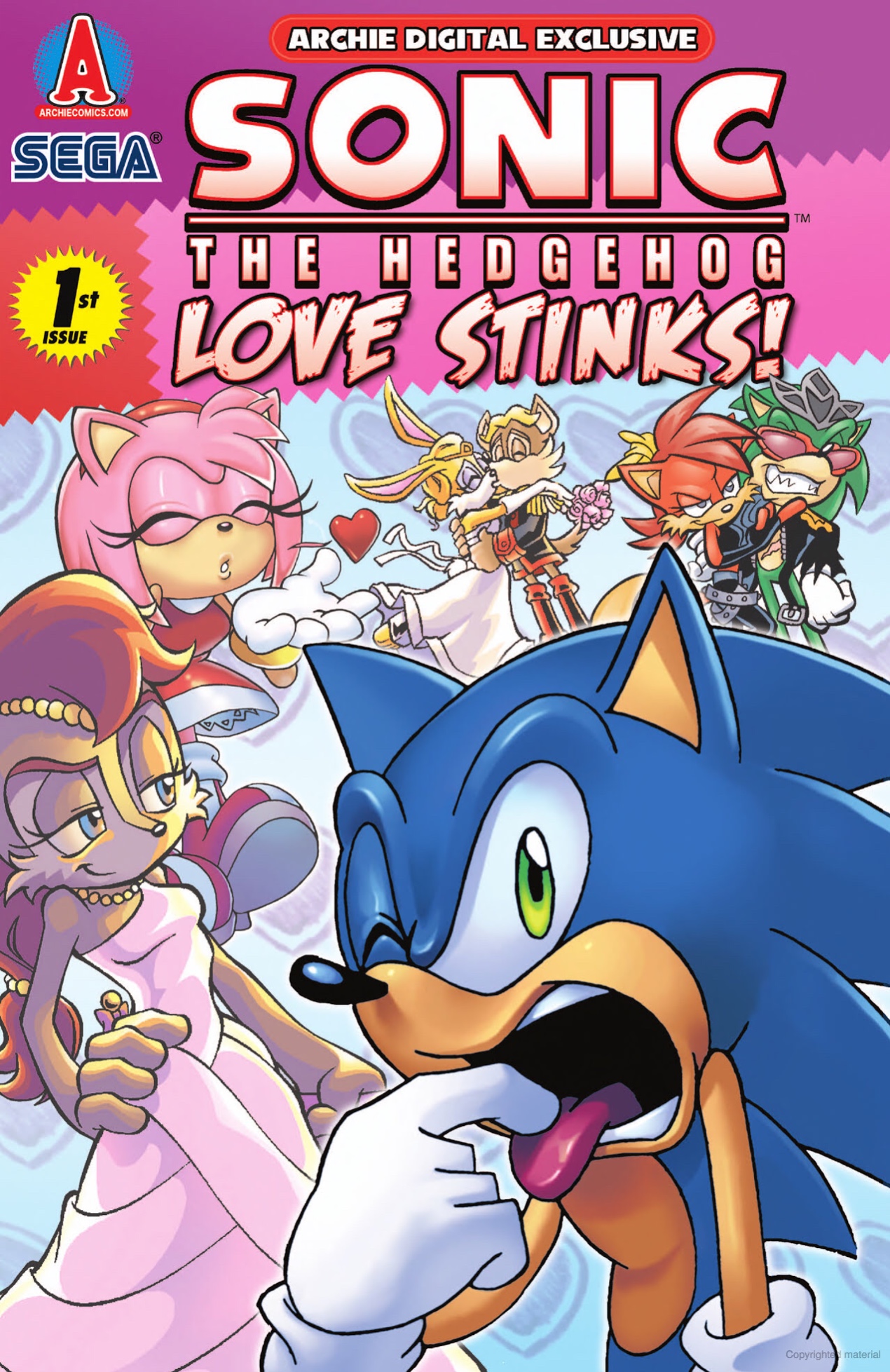 Today's Comic> Sonic the Hedgehog #222