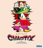 21st anniversary of Knuckles' Chaotix. Image by Kieran Gates, featuring edited artwork from Sonic Channel.