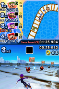 Mario Sonic Olympic Winter Games Gameplay DS 097