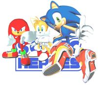 Concept artwork for Sonic Heroes