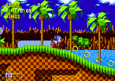 Sonic The Hedgehog Genesis Mega Drive Original #1751