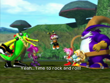 Chaotix vs Rose