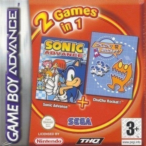 Sonic Advance 1 ＆ 2 ＆ 3 ＆ Battle set SEGA Gameboy Advance GBA Japanese