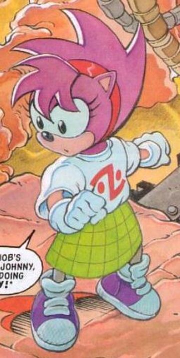 Amy Rose (Sonic the Comic), Sonic Wiki Zone