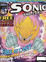 Sonic the Comic #217 (October 2001). Art by Richard Elson.