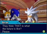 Silver en Sonic Colors