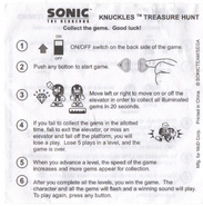 English instruction pamphlet