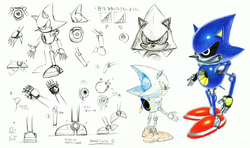 Neo Metal Sonic Kani - Illustrations ART street