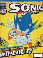 Sonic the Comic #214 (August 2001). Art by Richard Elson.