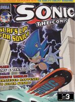 Sonic the Comic #219 (October 2001). Art by Richard Elson.