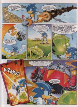 Sonic the Comic #53 FN; Fleetway Quality