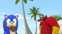 S1E14 Sonic and Eggman surprised