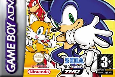 2 Games in 1 : Sonic Advance + Sonic Battle [Europe] - Nintendo Gameboy  Advance (GBA) rom download