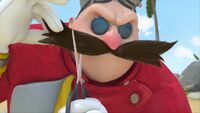 SB S1E14 Eggman’s mustache held hostage