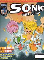 Sonic the Comic #203 (March 2001). Art by Richard Elson.
