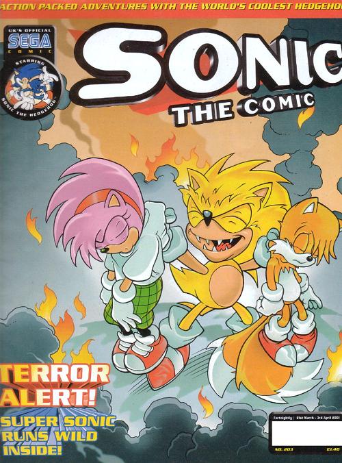 Sonic the Hedgehog (Sonic the Comic), Sonic Wiki Zone