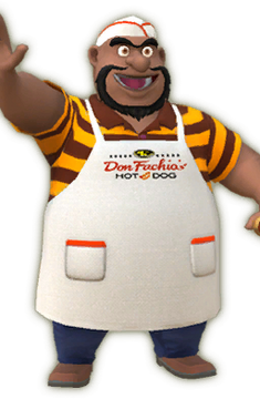 Smiling Hot Dog Cartoon Mascot Character Showing A Thumb Up Stock
