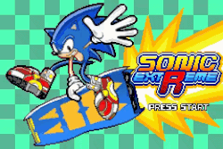 Sonic Extreme (GBA) Title Screen