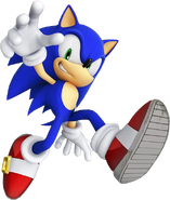 Sonic jumping, used for Sonic Channel's "Movie Channel" on YouTube in February 2013