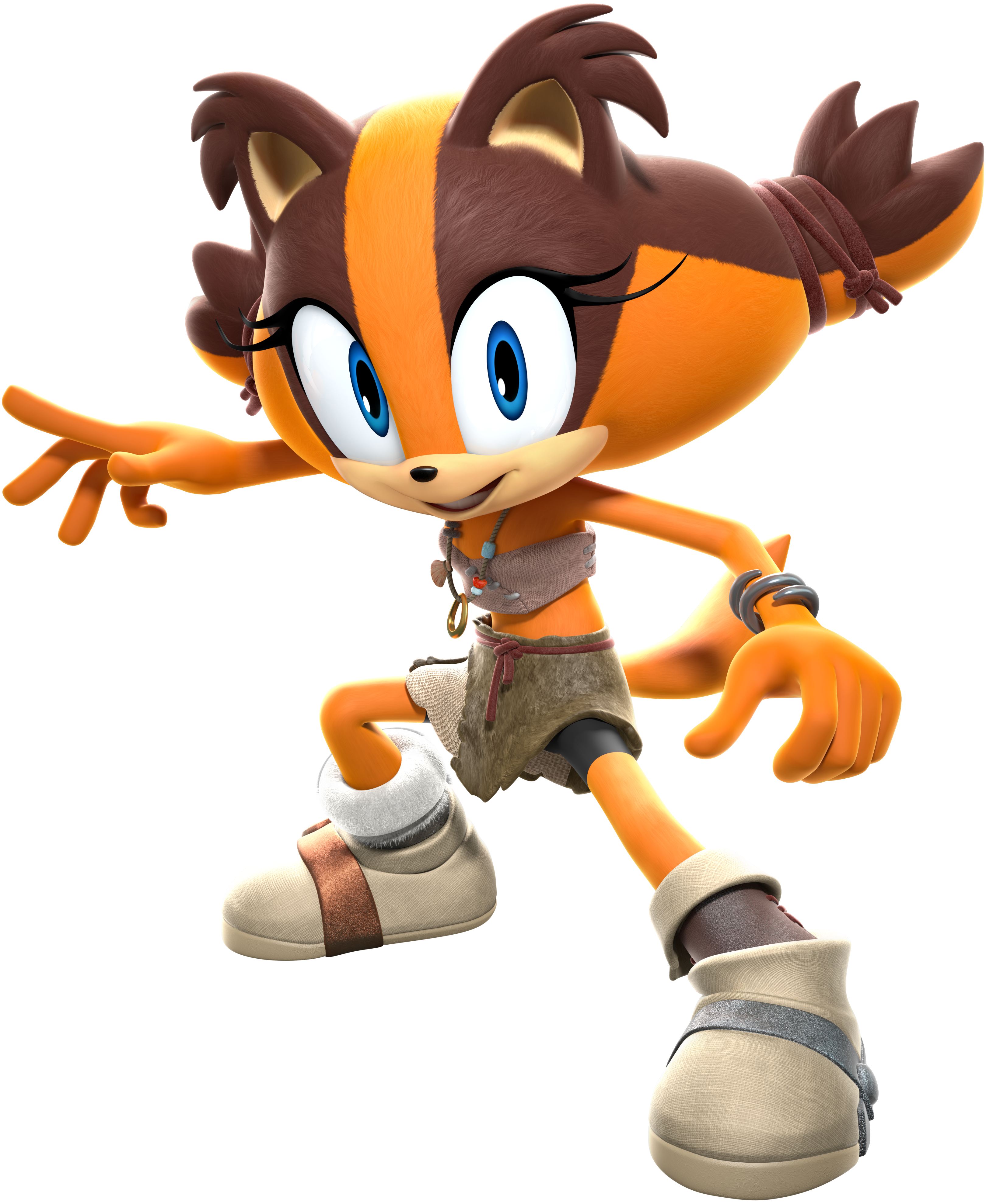 Conheça Sticks The Badger, a nova personagem em Sonic Boom