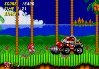 Knuckles in Sonic 2