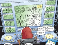 Princess Sally contacting other Freedom Fighter groups, from .