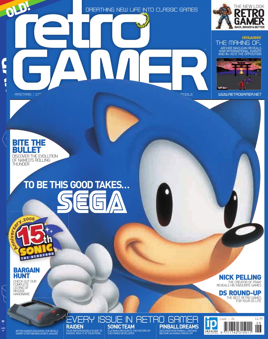 RETRO GAMER JUNCTION - Sonic the Hedgehog