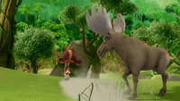 SB S1E29 Sticks flee moose