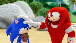 SB S1E35 Alt Knuckles pat alt Sonic